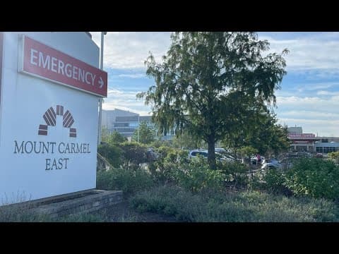 Suspect in custody after hospital employee stabbed at Mount Carmel East