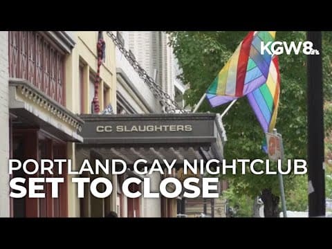 One of Portland's oldest gay nightclubs to close