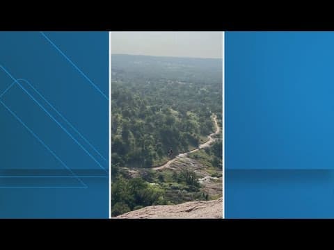 Caught on camera: Rope team rescues injured hiker on Enchanted Rock State Park
