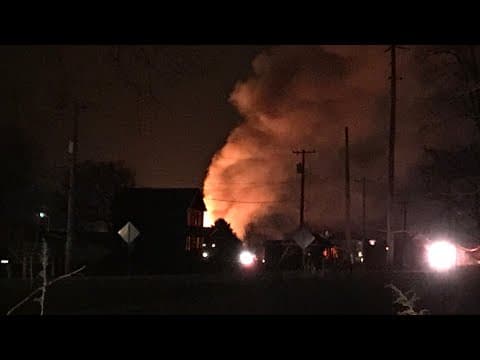 1 hospitalized after house fire in Canal Winchester