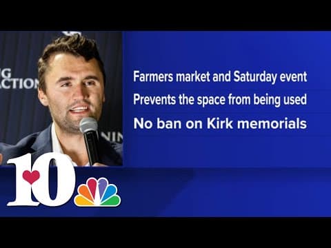 Morristown denies banning candlelight vigil for Charlie Kirk after demand letter sent by law firm
