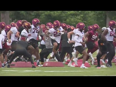 First day of Commanders Training Camp wraps up