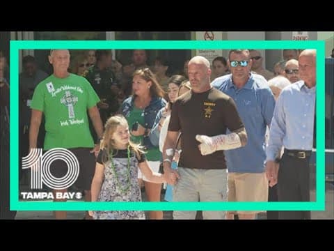 Pinellas County deputy released from hospital after being shot 3 times
