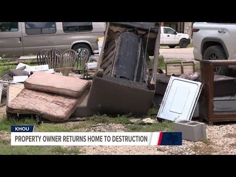 Hill Country residents return home to devastation after floods | Texas News Now