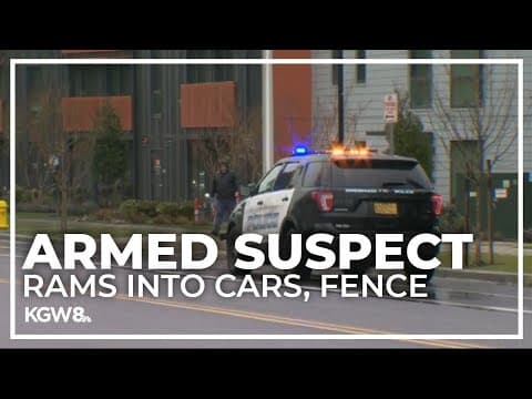 Gresham police suspend search for armed suspect