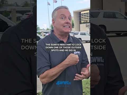 Day 2 of #Saints minicamp is in the books #saints #saintscamp  #wwltv