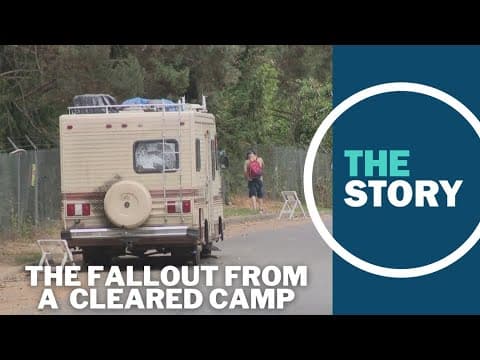 After city breaks up Southeast Portland homeless camp, some move on while others return