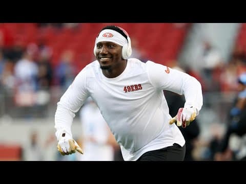 Live: Deebo Samuel talks to media after Commanders practice