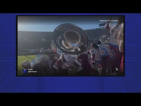 Video shows TSU band member punching fan in stands during confrontation at game against JSU