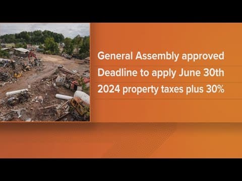 Helene tax relief deadline this month