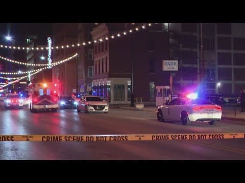 IMPD officer and suspect exchange gunfire before police chase in downtown Indianapolis