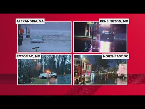 Flooding, power outages and other impacts of Tuesday's storm in the DMV
