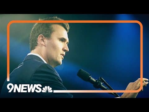 Man accused of assassinating Charlie Kirk has been charged