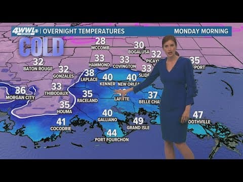 Light freeze Monday morning north and west of the lake; warming up this week
