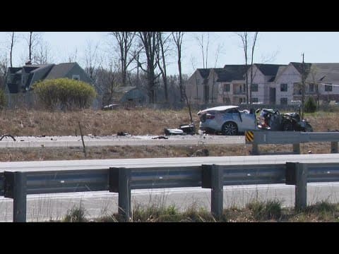 1 killed in Westfield crash involving car and semi on US 31
