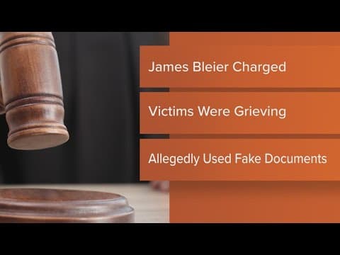 Man accused of scamming grieving Marion County families out of their homes