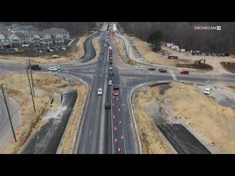 Overnight lane restrictions coming to 146th and Allisonville