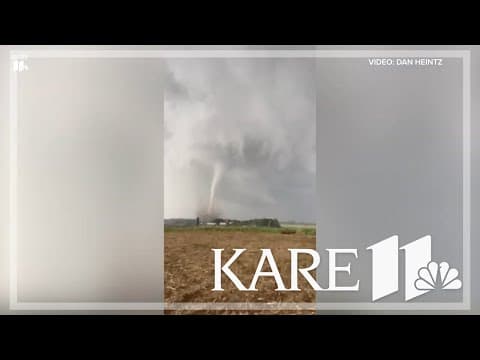 Tornado touches down near New Richmond, Wisconsin