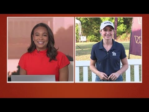 Forecast preview live from the Commanders Camp: A Beautiful Sunny Sunday ahead