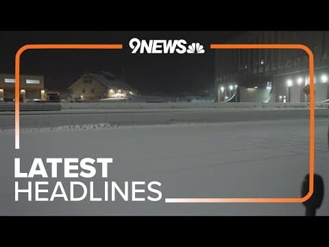 Latest Headlines | Tuesday morning snow making for slick roads in Colorado's high country