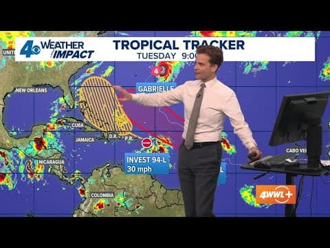 Tropical Weather Impact: Gabrielle still a powerful Cat 4 and two new storms could form in Atlantic