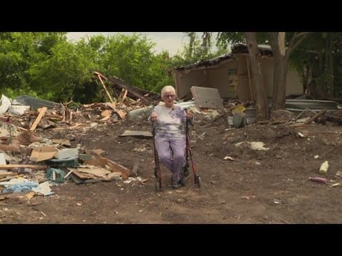 North Texas woman's home destroyed by contractor