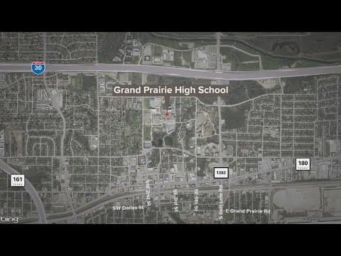 Grand Prairie High School will close today due to power outage