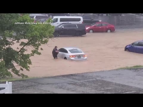 Dollywood flooded during Tennessee storms