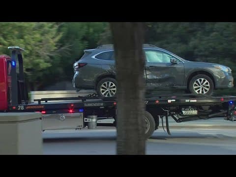 Crash at a dangerous Dallas intersection flips one car onto its side