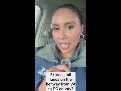 I-495 Southside express lanes project