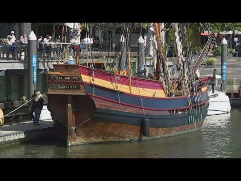 A piece of history now docked at the Wharf