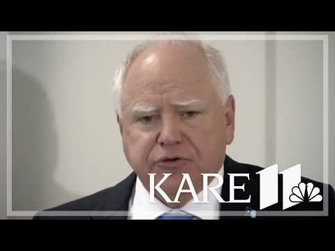 'Not one damn person thought this through' | MN Gov. Tim Walz reacts to federal funding freeze