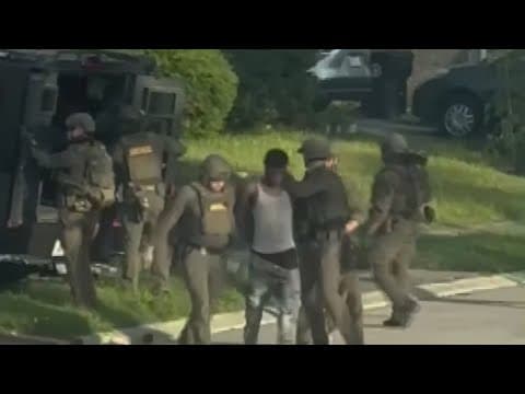 Video shows moment escaped inmate Gary Price was captured in New Orleans East