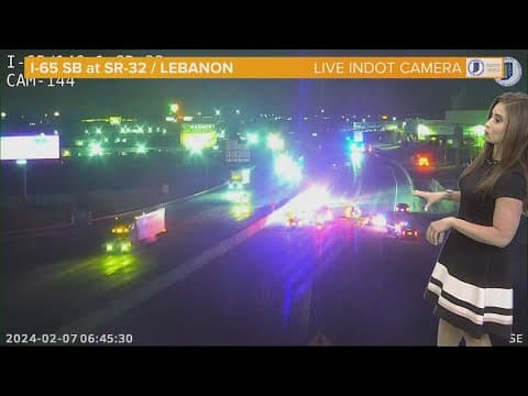 Pedestrian struck, killed on I-65 causing closures in Lebanon