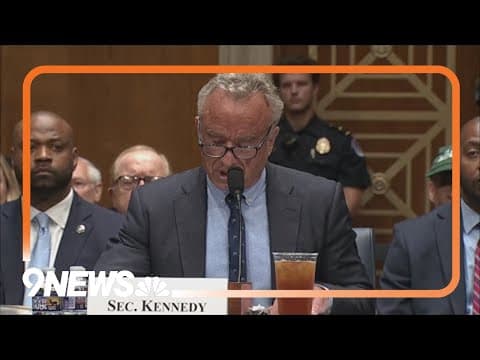 'My opinions about vaccines are irrelevant': RFK Jr. testifies in Congress