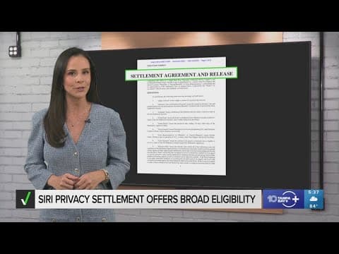 VERIFY: Apple's Siri privacy settlement is real. Here's how to file a claim