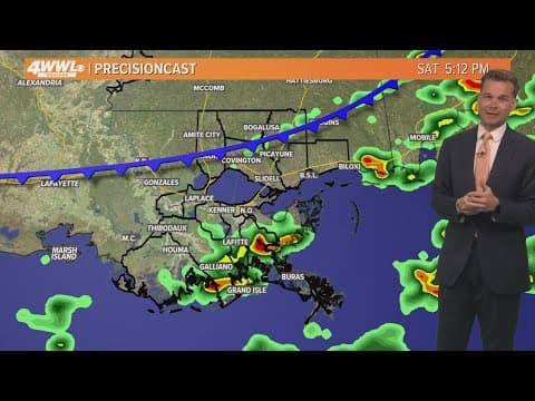 New Orleans Weather: Rain returns Friday night into Saturday morning