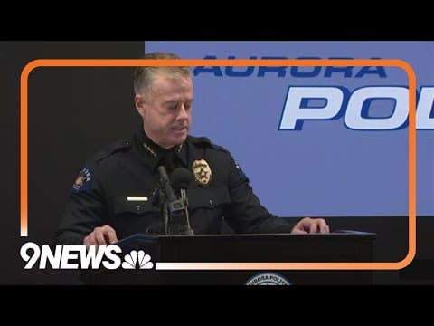 Aurora Police share more details after officer shoots, kills teen