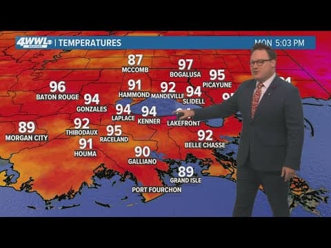 First Weather: Warm New Orleans forecast for Labor Day