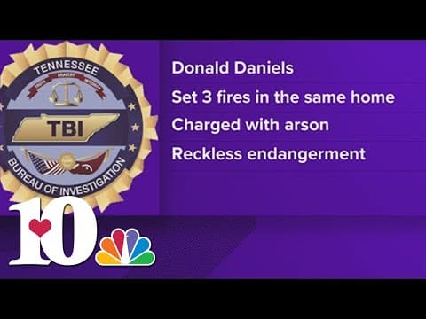 Roane County man charged with arson after three house fires