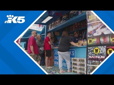 Fireworks are officially on sale across Washington. Here's what you need to know