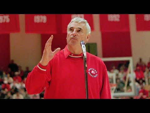 IU news conference on passing of Bob Knight