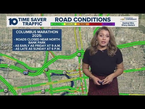 2025 Columbus Marathon: Road closures, timings, parking options