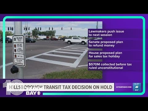 Hillsborough County transit tax decision on hold