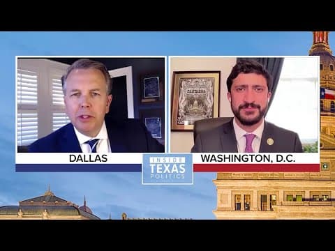 Inside Texas Politics | Full interview with Democratic U.S. Representative Greg Casar