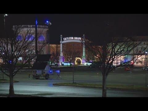 Police investigate shooting at Castleton Square Mall