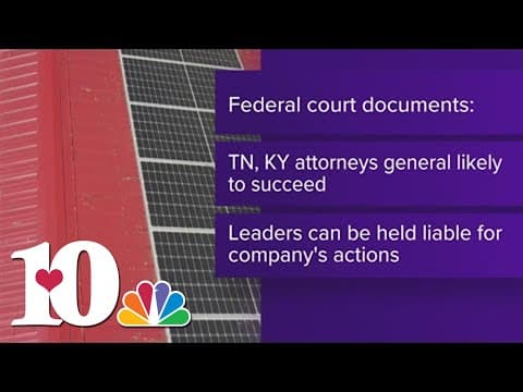 Judge: Lawsuit against Solar Titan can proceed