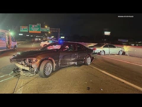 Brownsburg man killed in crash in backed-up traffic after I-65 pursuit