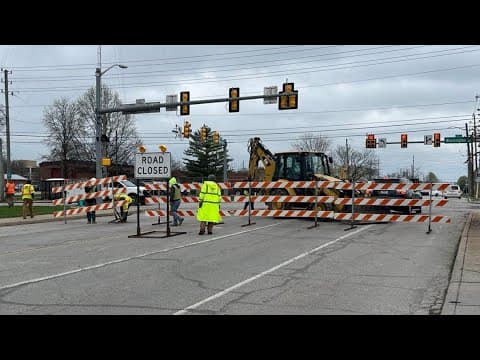 Washington Street intersection to close on Indy's near east side for over a week