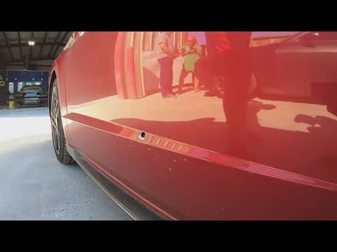 Houston man says someone shot at his car on Highway 288